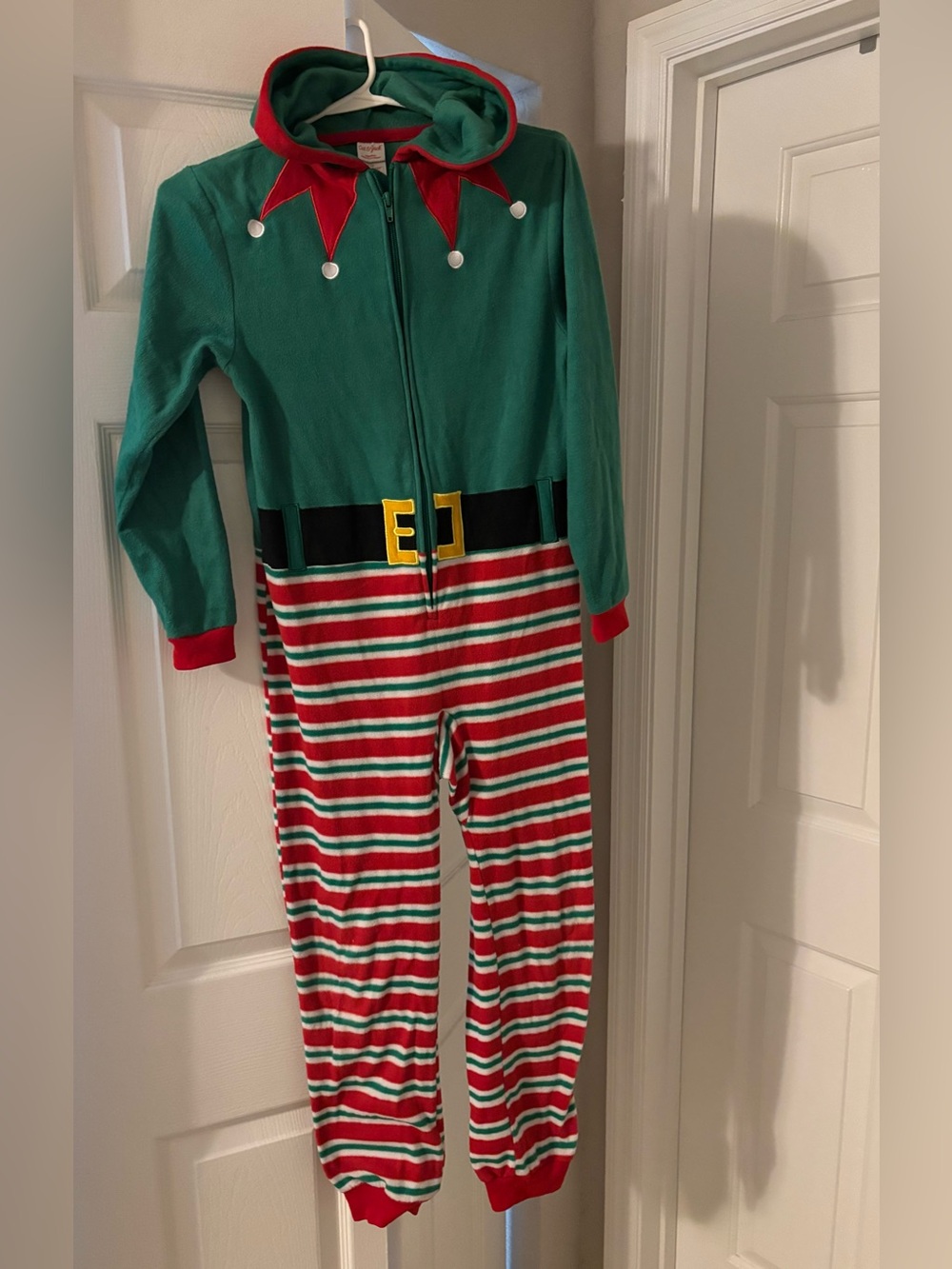 Cat & Jack Elf Kids Christmas Pajamas